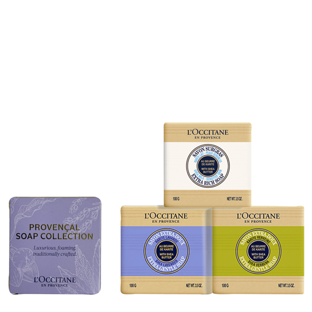L'Occitane Provencal Soap Collection 3x 100g